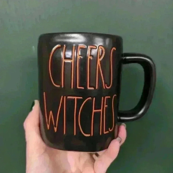 Rae Dunn Black Cheers Witches  Mug - Picture 1 of 3